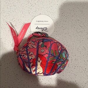 Disney x Vera Bradley little mermaid bag charm NWT